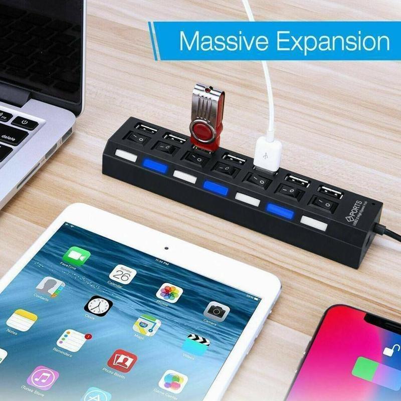 USB хъб 7 портов - Atron USB хъб 7 портов - Atron